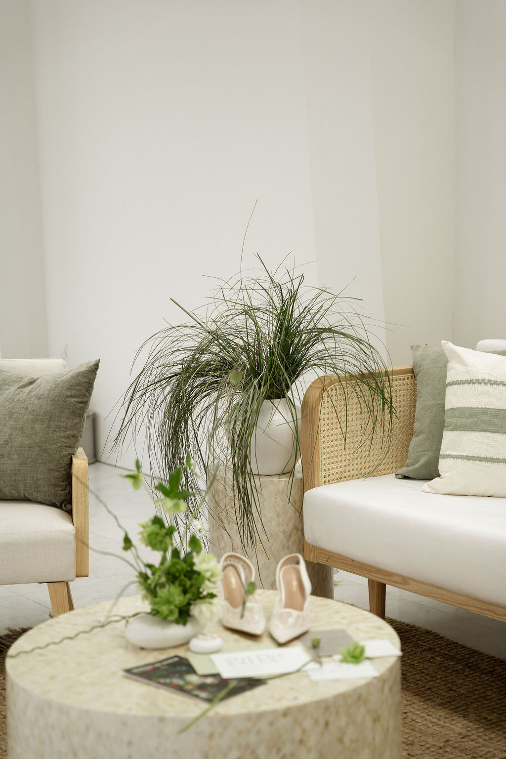 Seating lounge from Parker Drive Event Co at the Milwaukee Art Museum